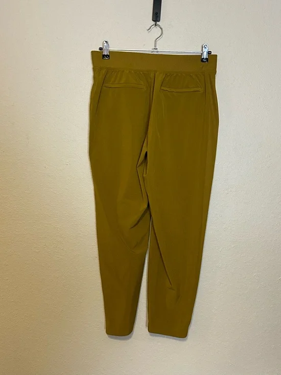 Athleta Brooklyn Mid Rise Ankle Pant Golden Rod Size 8 Petite - Picture 6 of 7